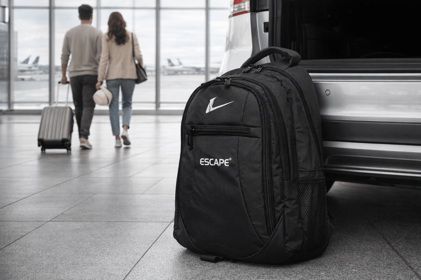 307 Laptop Bölmeli Okul Ve Günlük Sırt Çantası Siyah - Kurtuluş Çanta