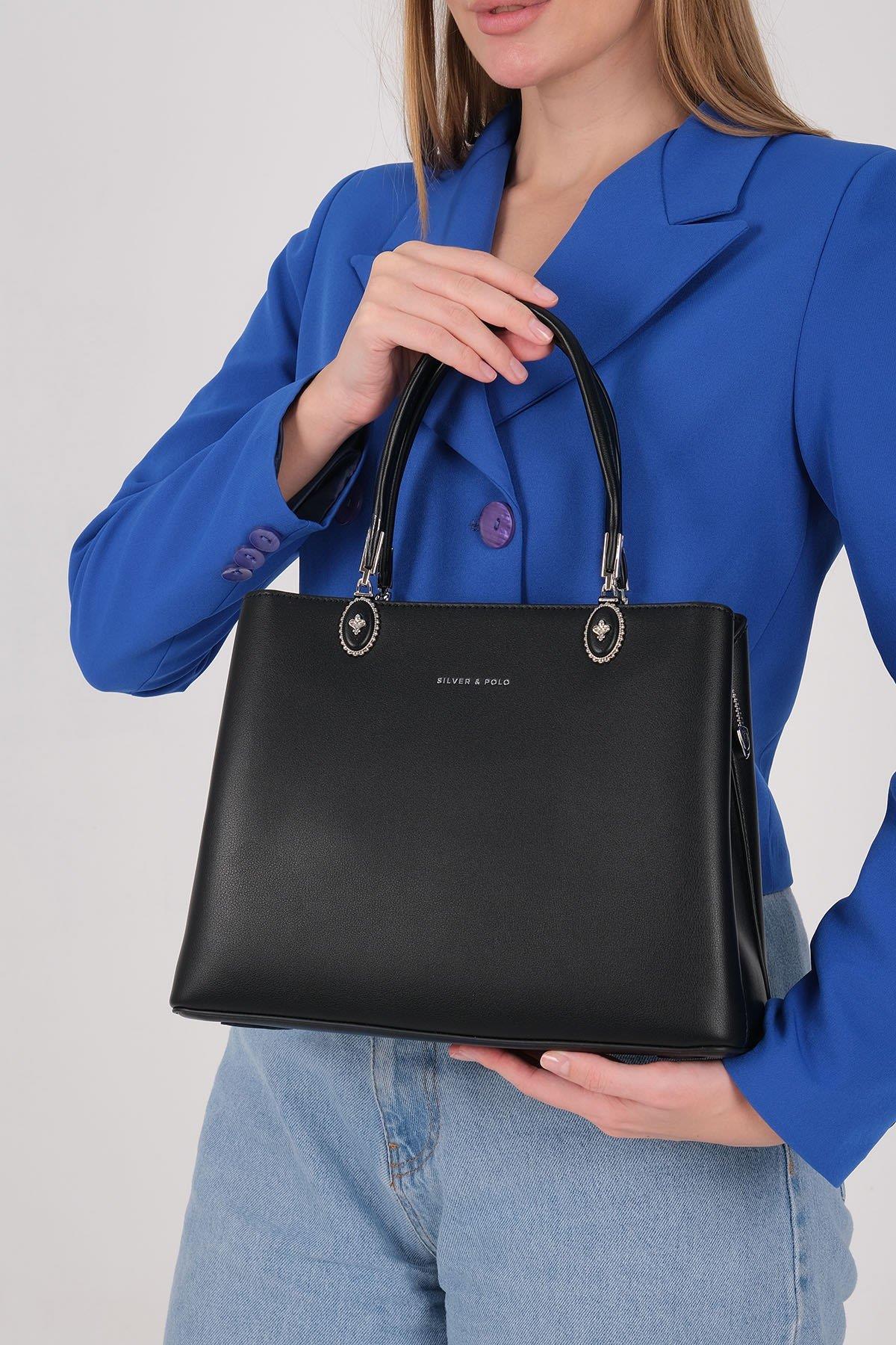 Silver Polo SP1234 Kadın El Çantası Cilt - Kurtuluş Çanta