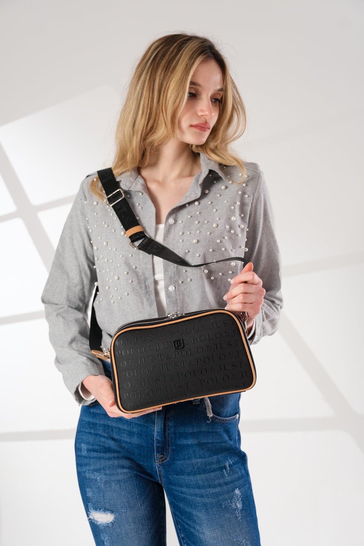 Just Polo 4023 Kadın Postacı Omuz Çantası