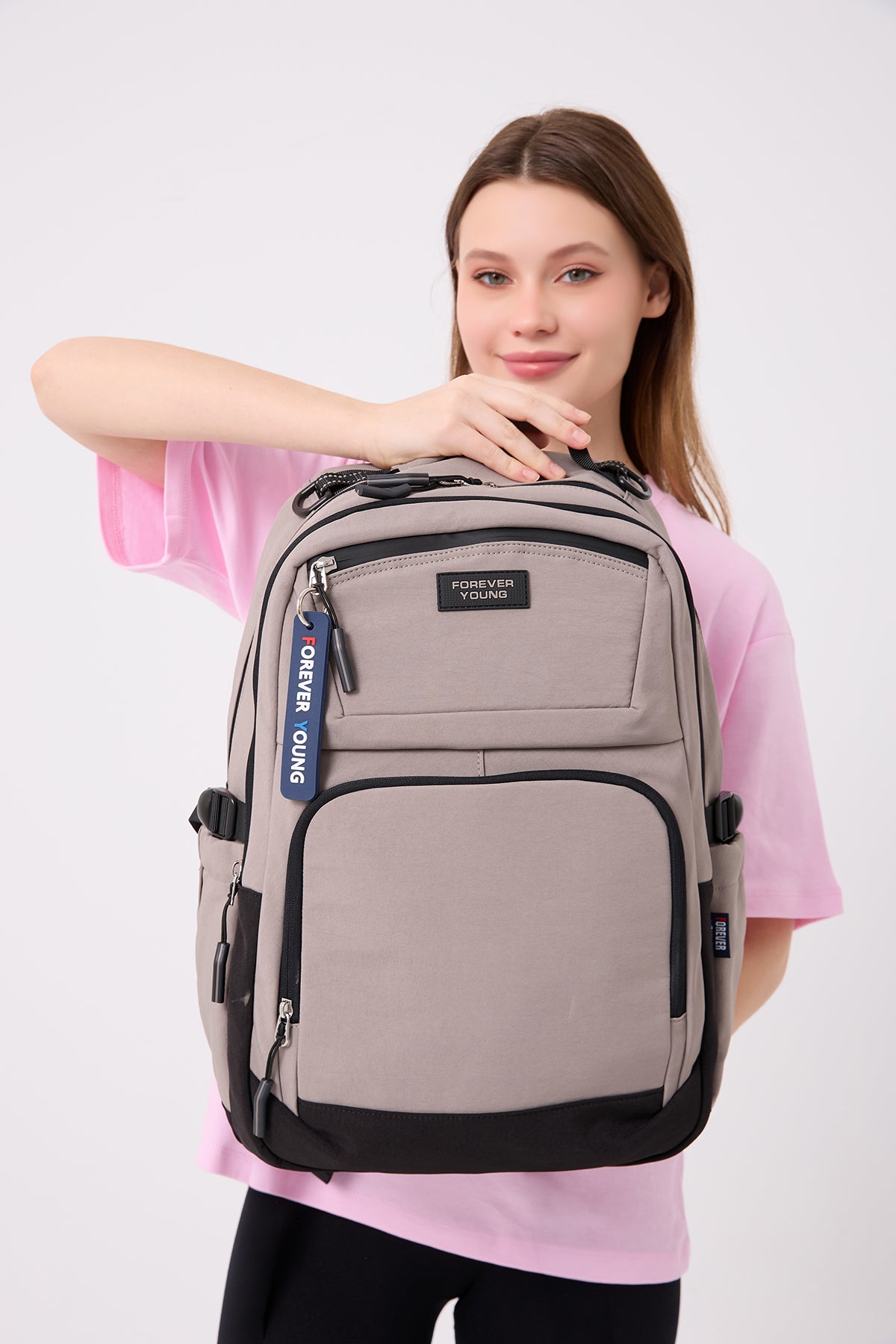 Forever Young FY2220 Su İtici Kumaş Sırt Çantası