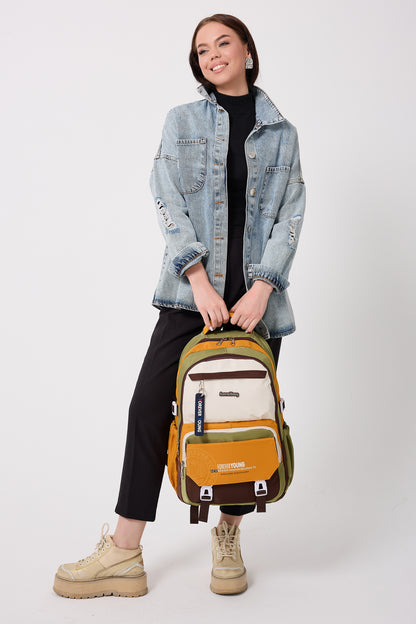 Forever Young FY2209 Su İtici Kumaş Sırt Çantası