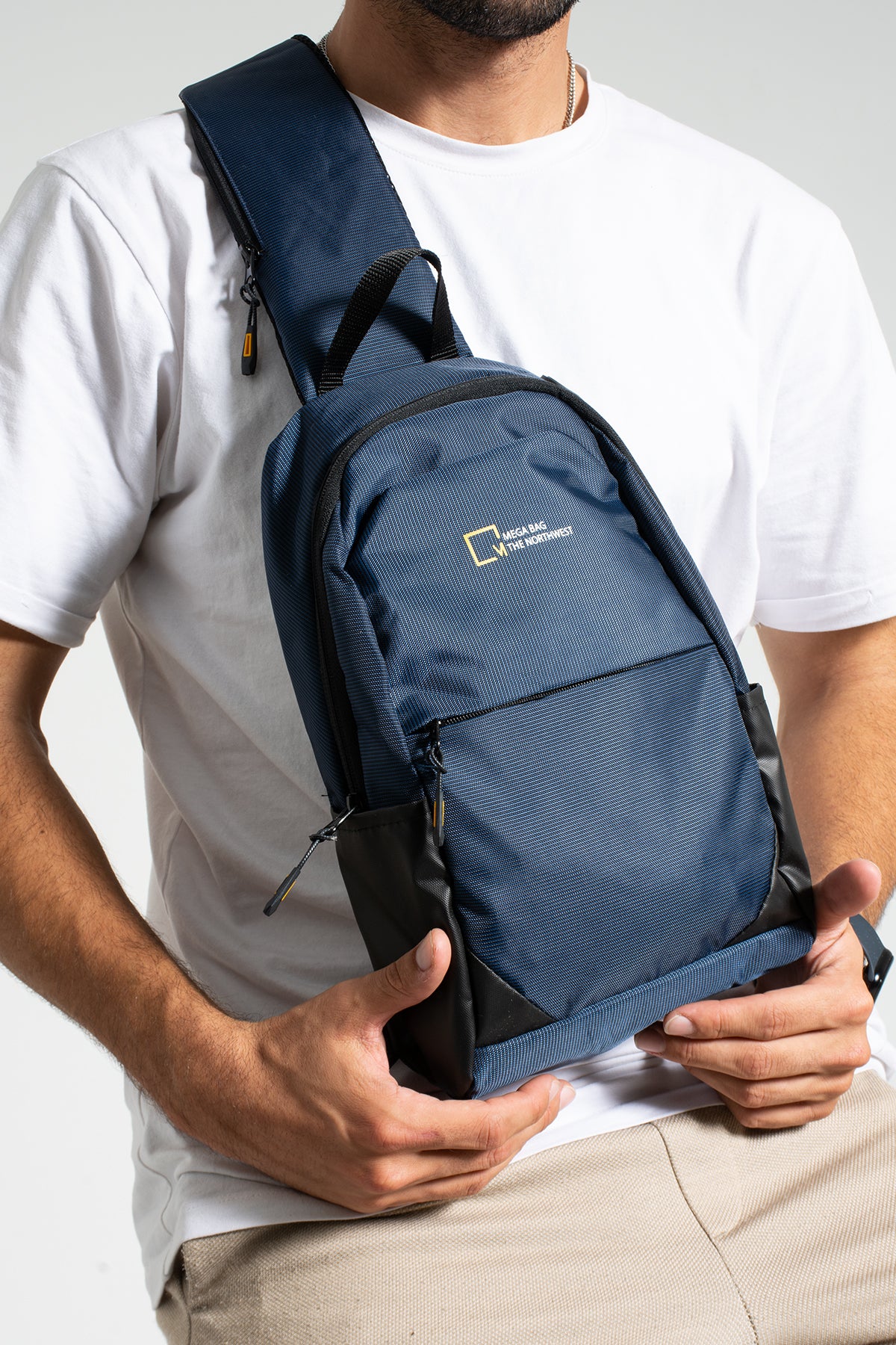 Mega Çanta 1005 Erkek Body Bag - Kurtuluş Çanta