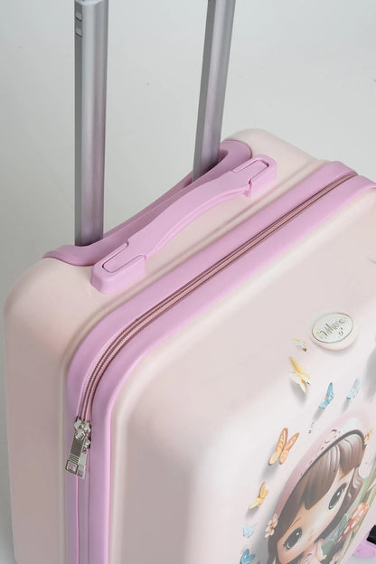 Travel Polo Pembe Kız Çocuk Valizi ANK006