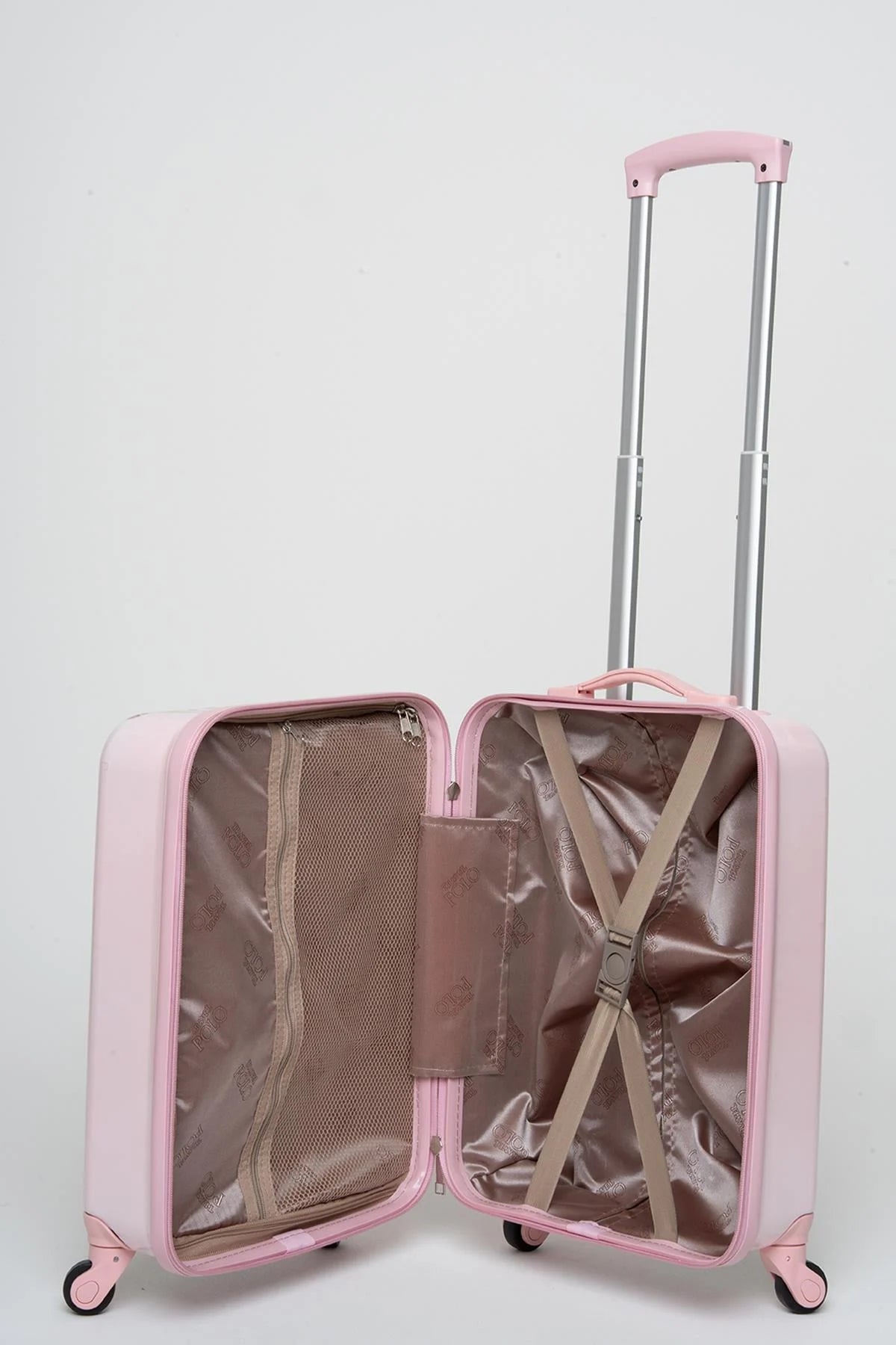 Travel Polo Pembe Çocuk Valizi ANK008