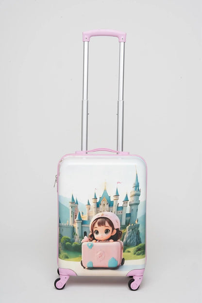 Travel Polo Pembe Kız Çocuk Valizi ANK012
