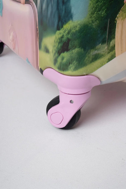 Travel Polo Pembe Kız Çocuk Valizi ANK012