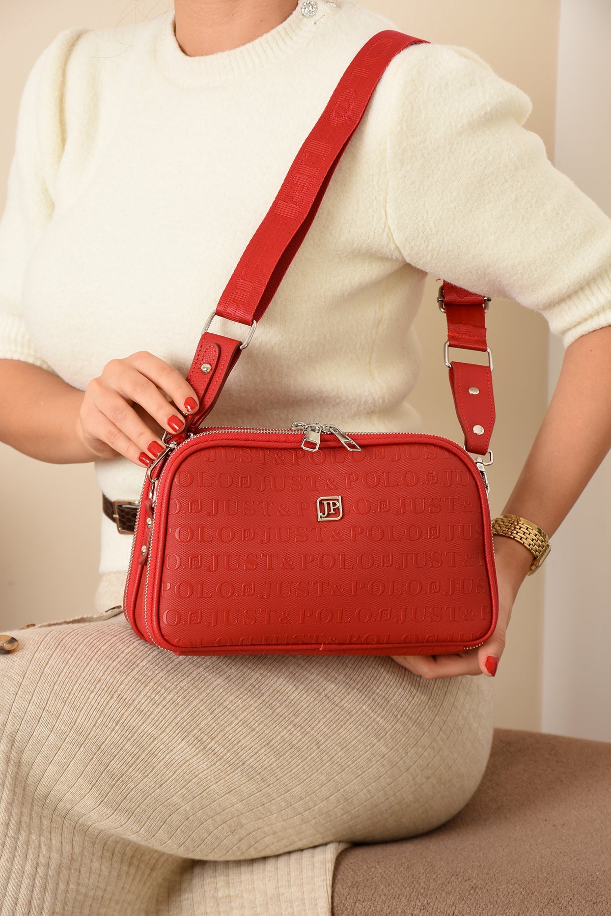 Just Polo 4023 Kadın Postacı Omuz Çantası - Kurtuluş Çanta