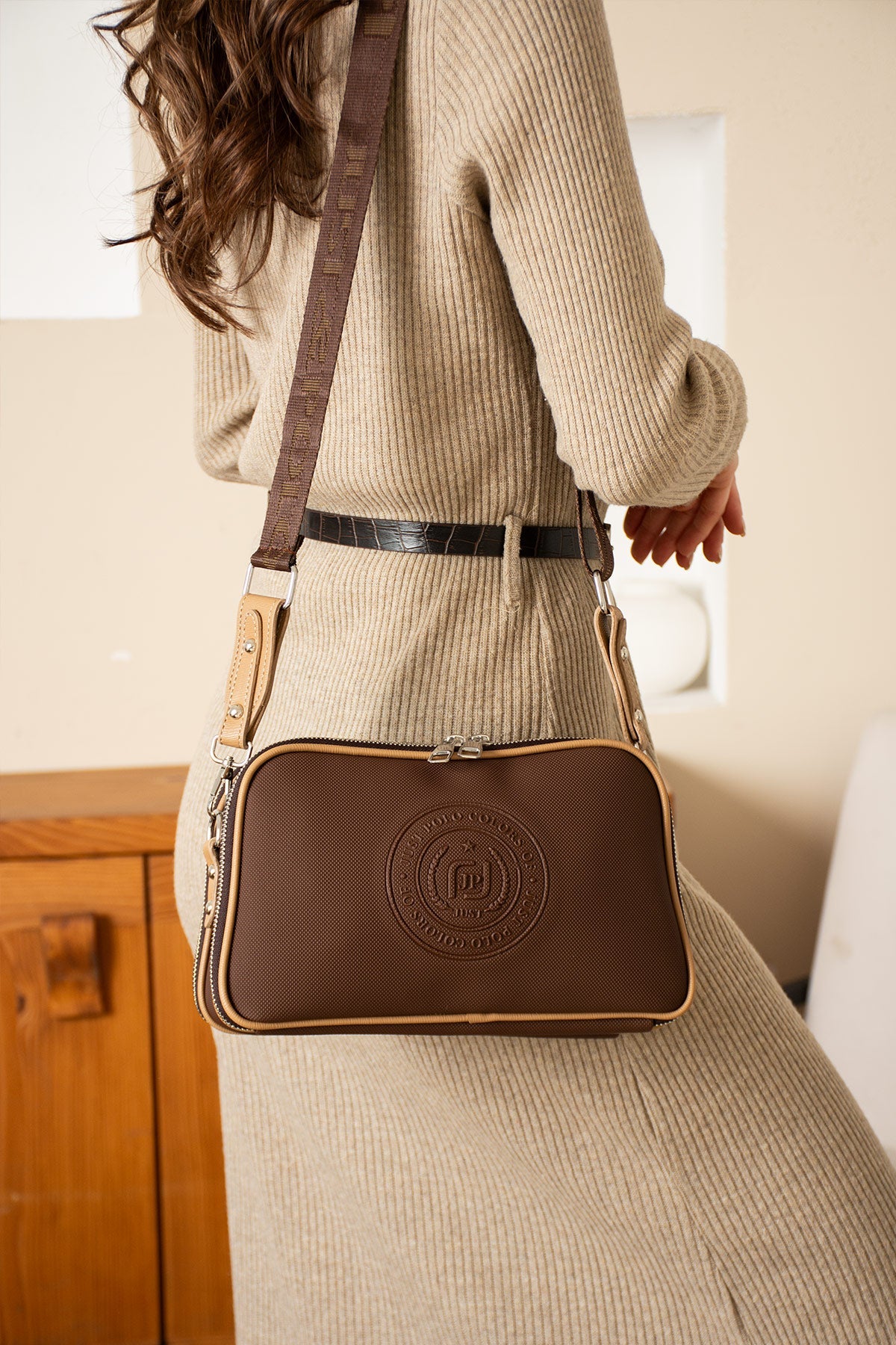 Just Polo 6000 Kadın Çapraz Askılı Postacı Çantası - Kurtuluş Çanta