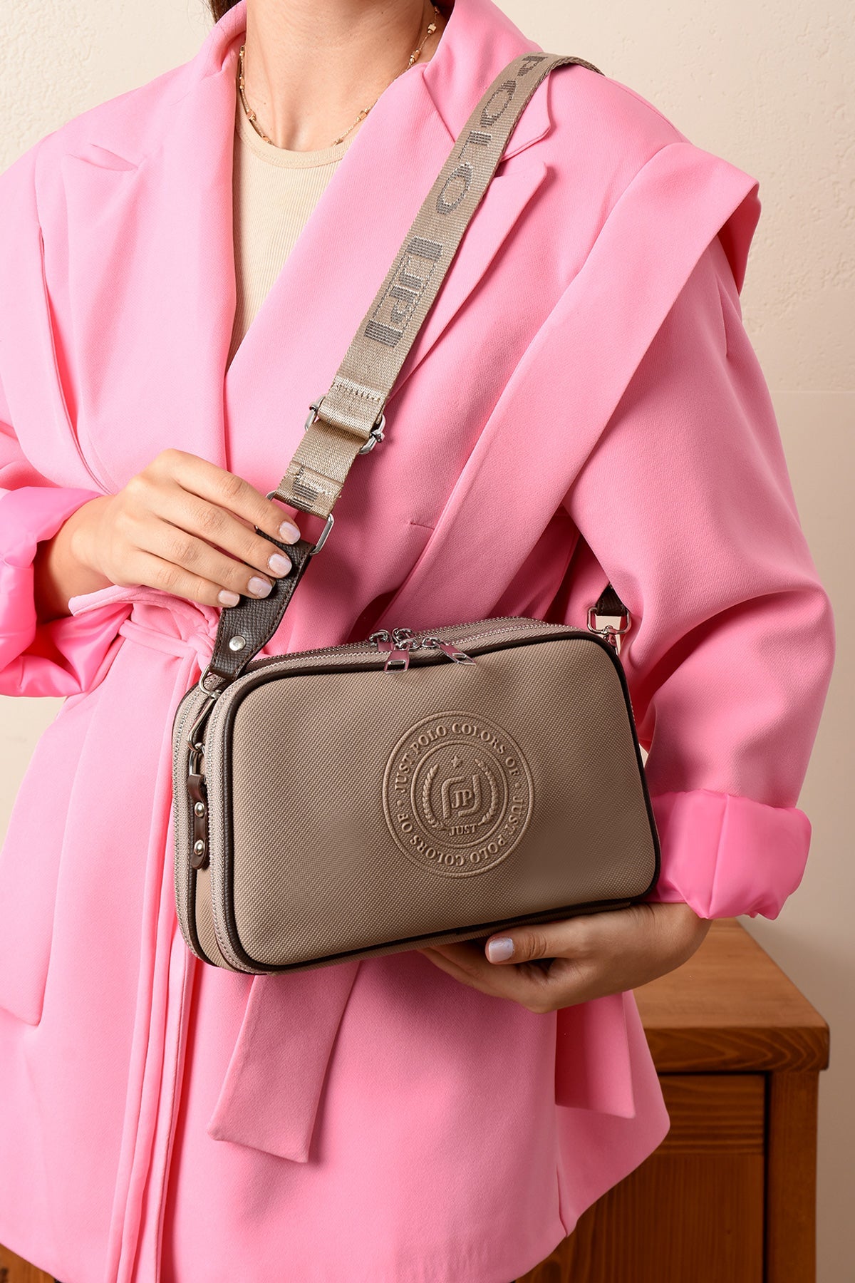 Just Polo 6000 Kadın Çapraz Askılı Postacı Çantası - Kurtuluş Çanta