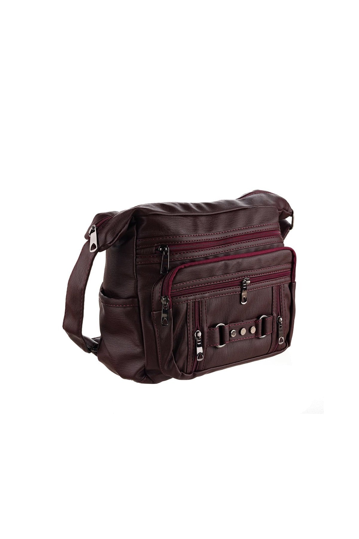 Kadın Çanta Dokuz Gözlü Bayan Yumuşak Deri Çapraz Çanta - Kurtuluş Çanta