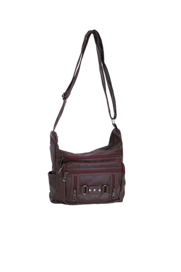 Kadın Çanta Dokuz Gözlü Bayan Yumuşak Deri Çapraz Çanta - Kurtuluş Çanta