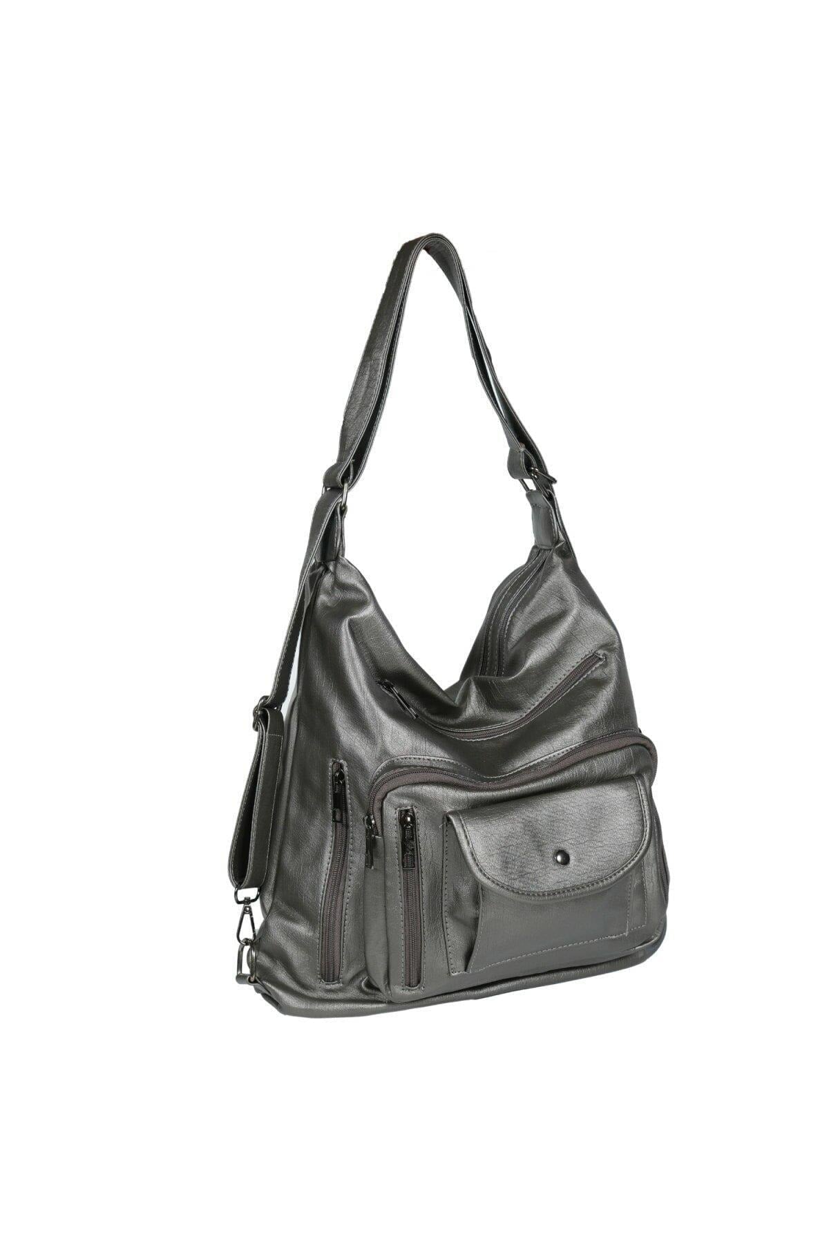 Kadın Çanta Yumuşak Suni Deri Sırt Omuz Ve Çapraz Çanta - Kurtuluş Çanta