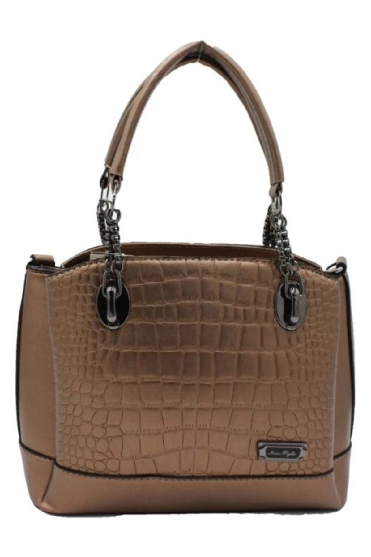 Kadın Çapraz Çanta Bakır Zincirli - Kurtuluş Çanta