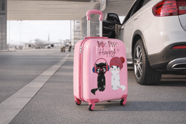 Kırılmaz Pembe Mçs Çocuk Valizi Kabin Boy - Kurtuluş Çanta