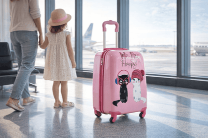 Kırılmaz Pembe Mçs Çocuk Valizi Kabin Boy - Kurtuluş Çanta