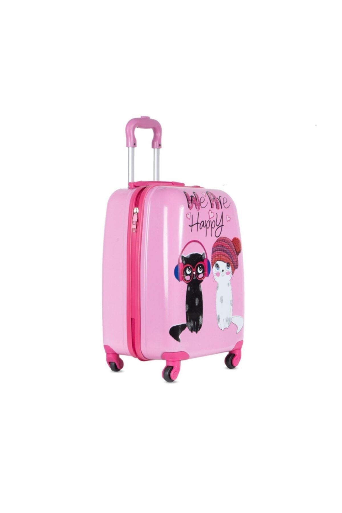 Kırılmaz Pembe Mçs Çocuk Valizi Kabin Boy - Kurtuluş Çanta