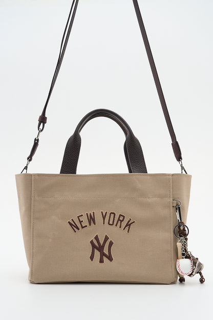 New York Yankees MLB-001 Canvas Kadın Kol Çantası