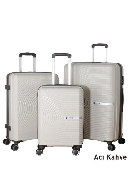 MÇS 374 POLİPROPİLEN 3 LÜ VALİZ SETİ - Kurtuluş Çanta