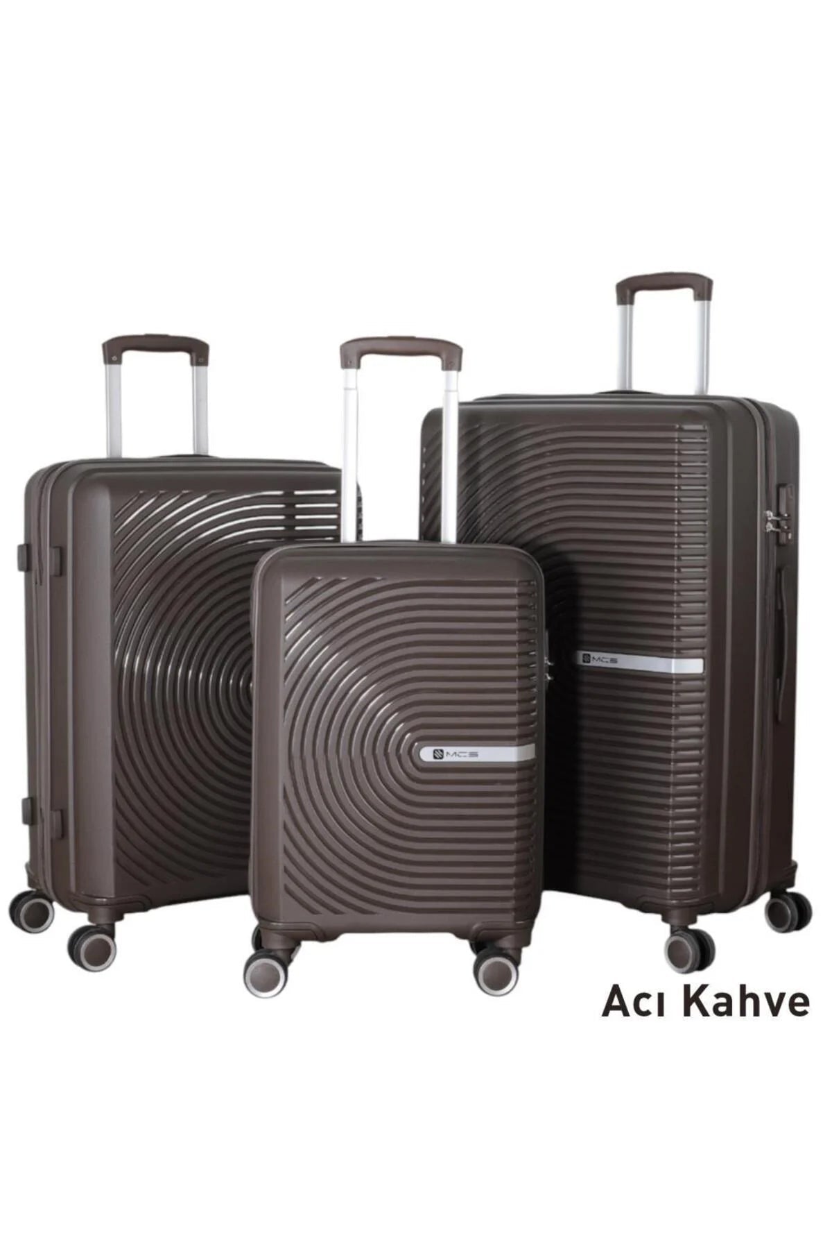MÇS 374 POLİPROPİLEN 3 LÜ VALİZ SETİ - Kurtuluş Çanta
