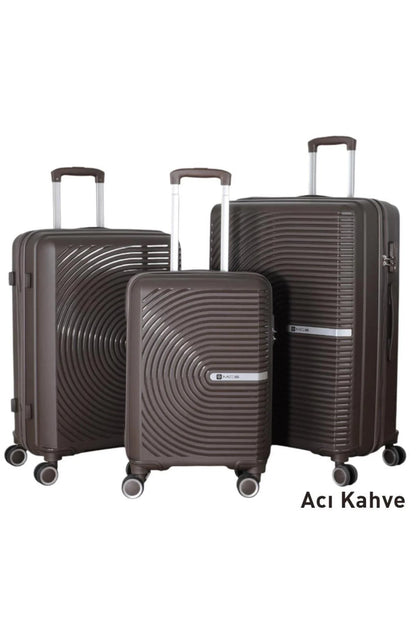 MÇS 374 POLİPROPİLEN 3 LÜ VALİZ SETİ - Kurtuluş Çanta