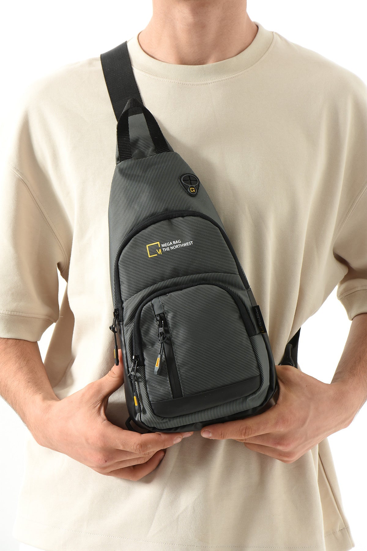 Mega Çanta 1007 Erkek Body Bag - Kurtuluş Çanta