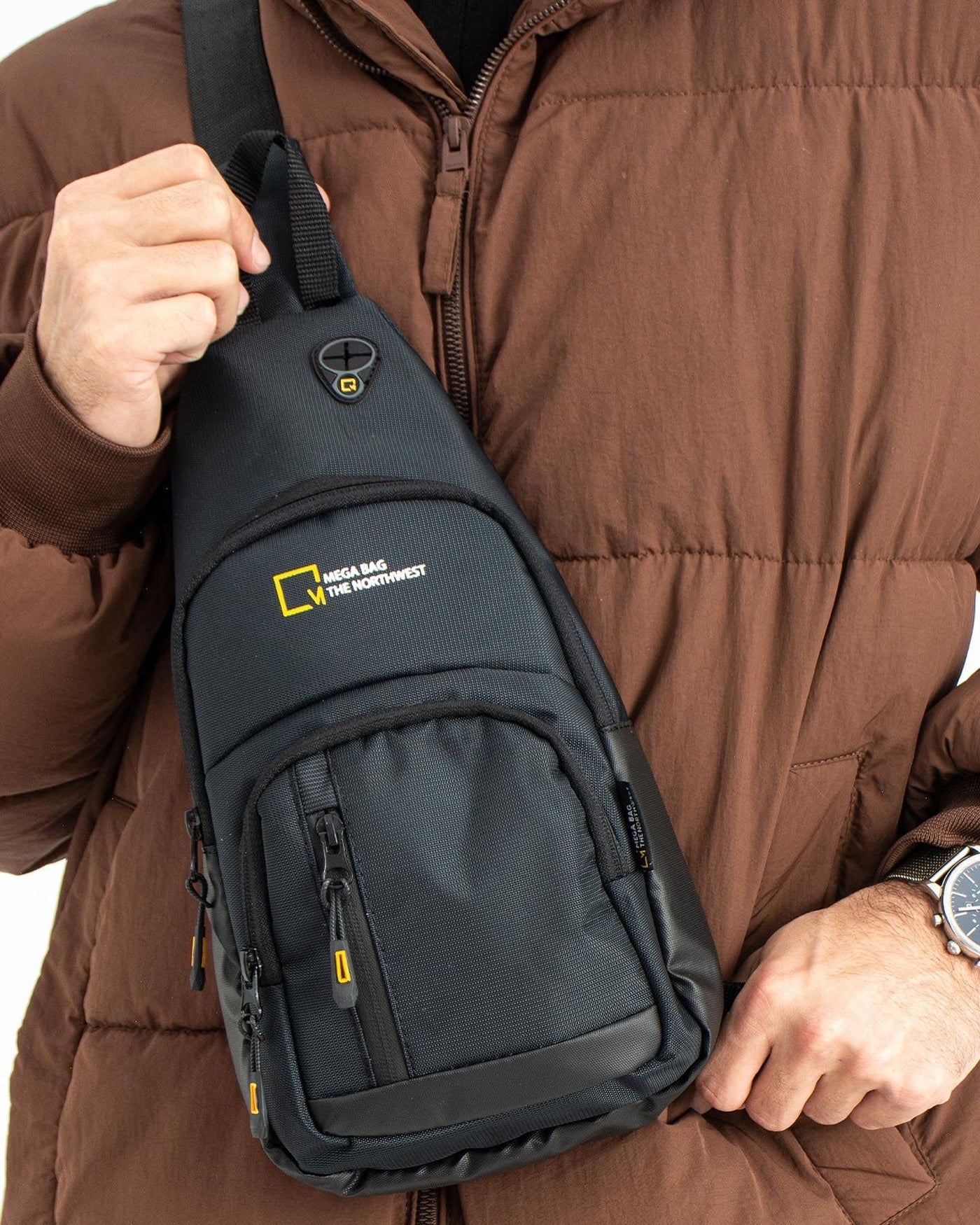 Mega Çanta 1007 Erkek Body Bag - Kurtuluş Çanta