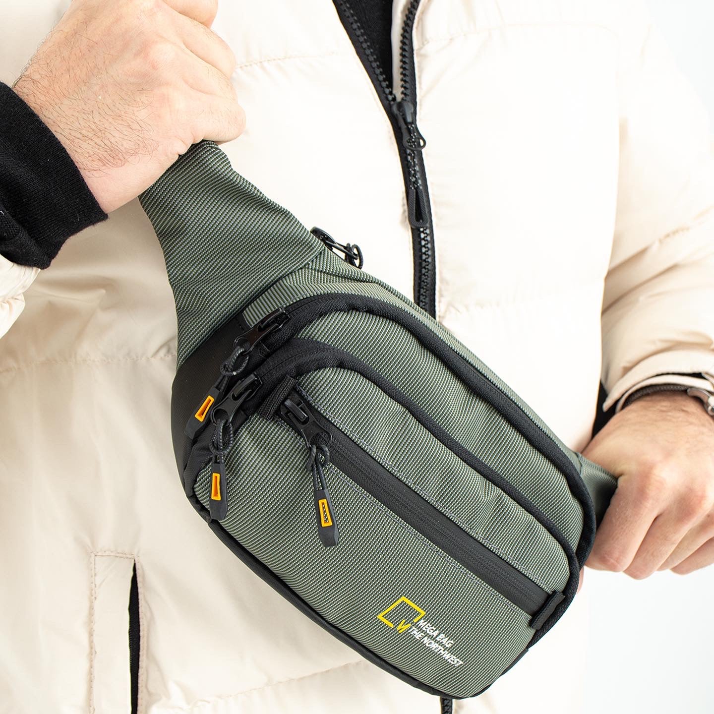 Mega Çanta 1018 Erkek Bel Çantası Body Bag - Kurtuluş Çanta