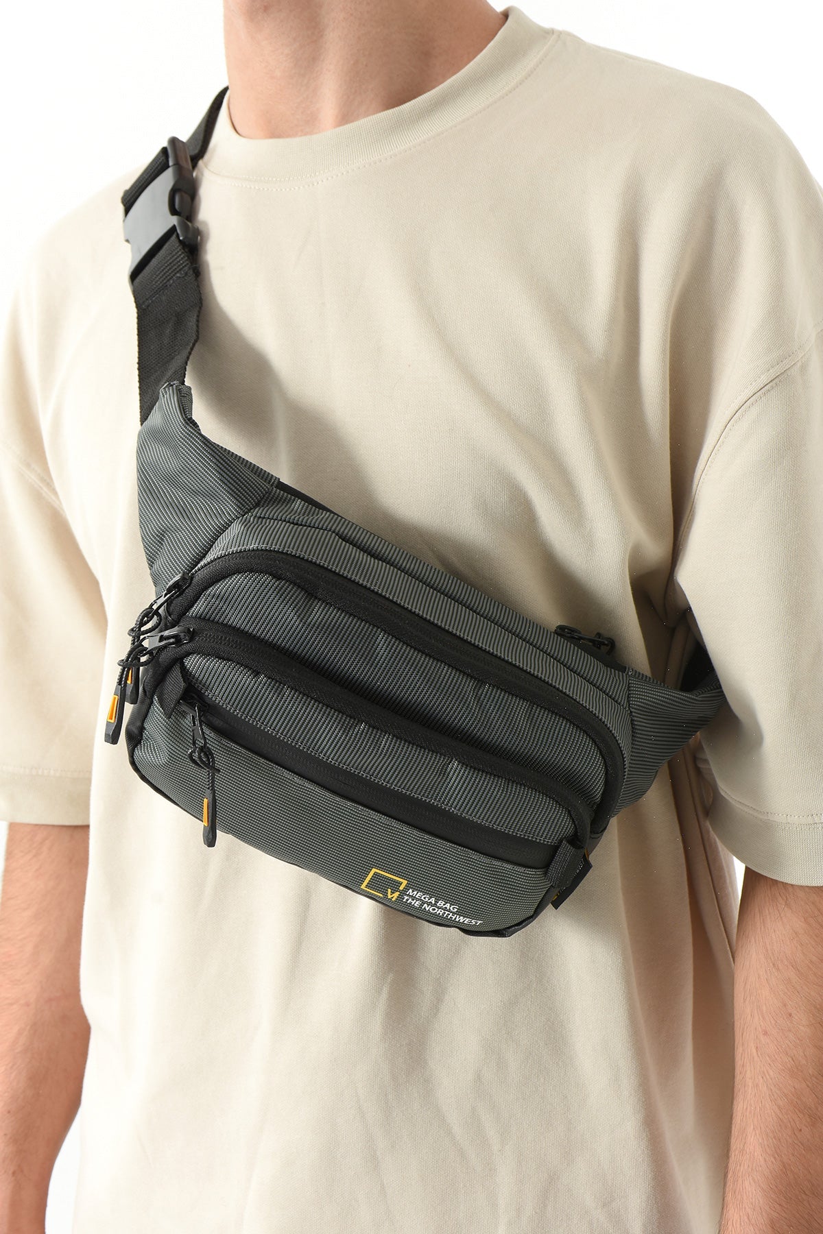 Mega Çanta 1018 Erkek Bel Çantası Body Bag - Kurtuluş Çanta