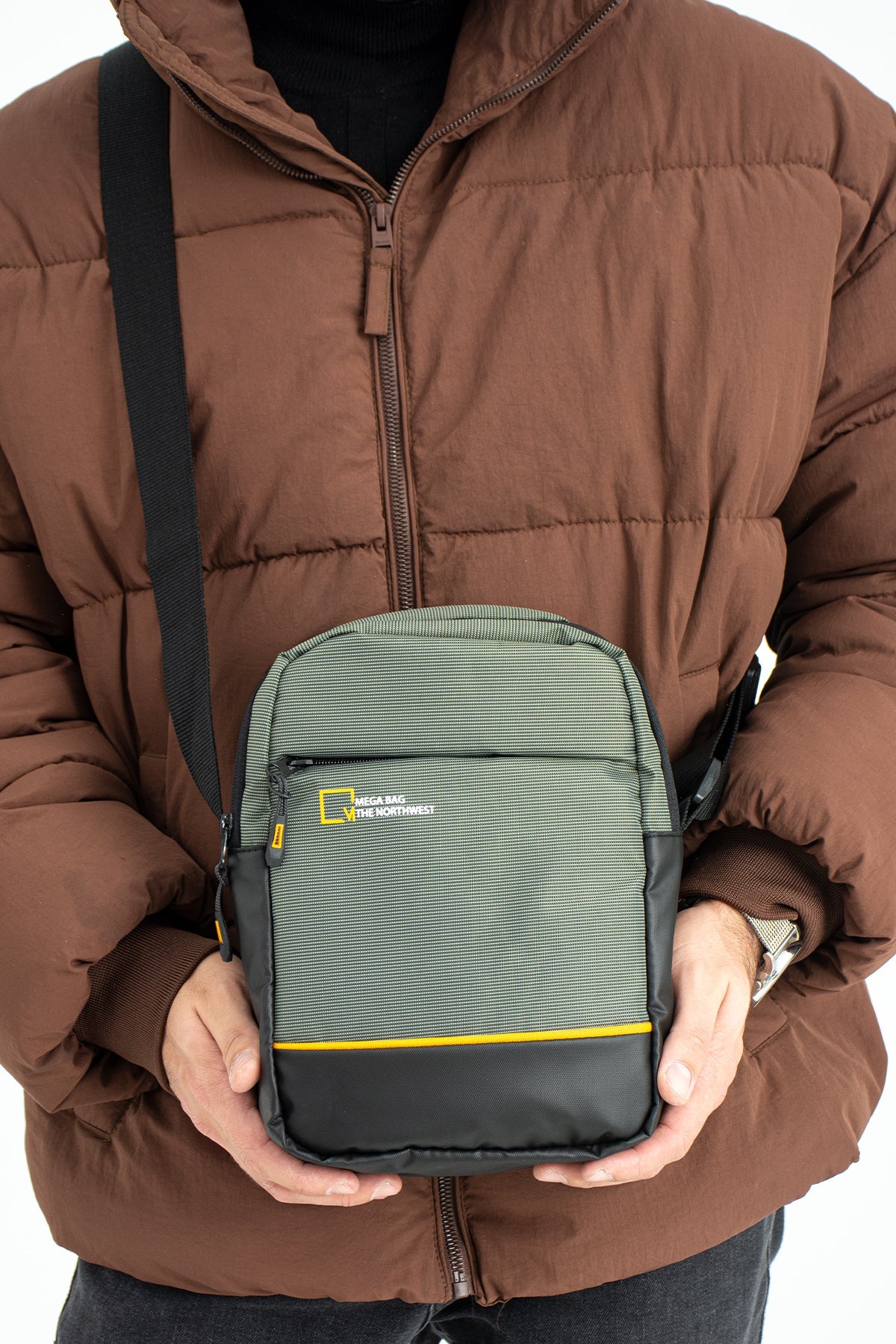 Mega Çanta 1023 Erkek Omuz Askılı Portföy Çanta - Kurtuluş Çanta