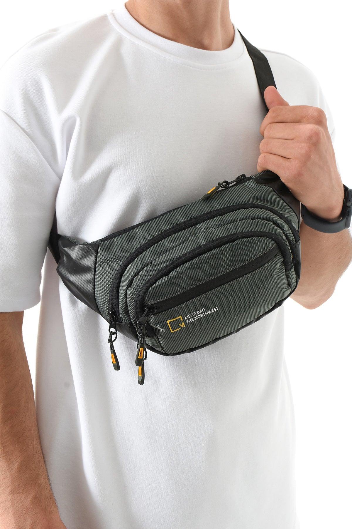 Mega Çanta 1026 Erkek Bel Çantası Body Bag - Kurtuluş Çanta