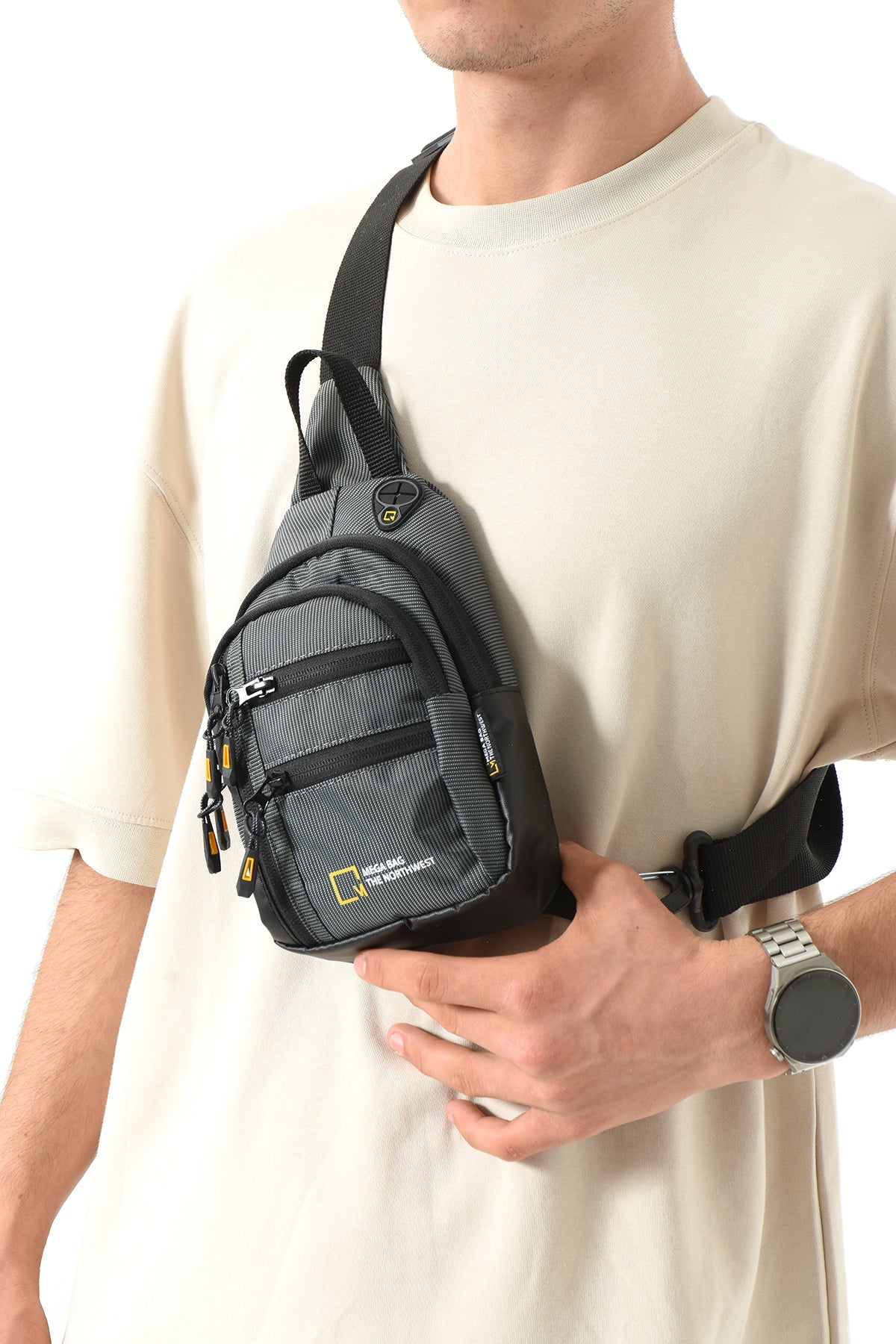 Mega Çanta 1036 Erkek Çarpaz Çanta Body Bag - Kurtuluş Çanta