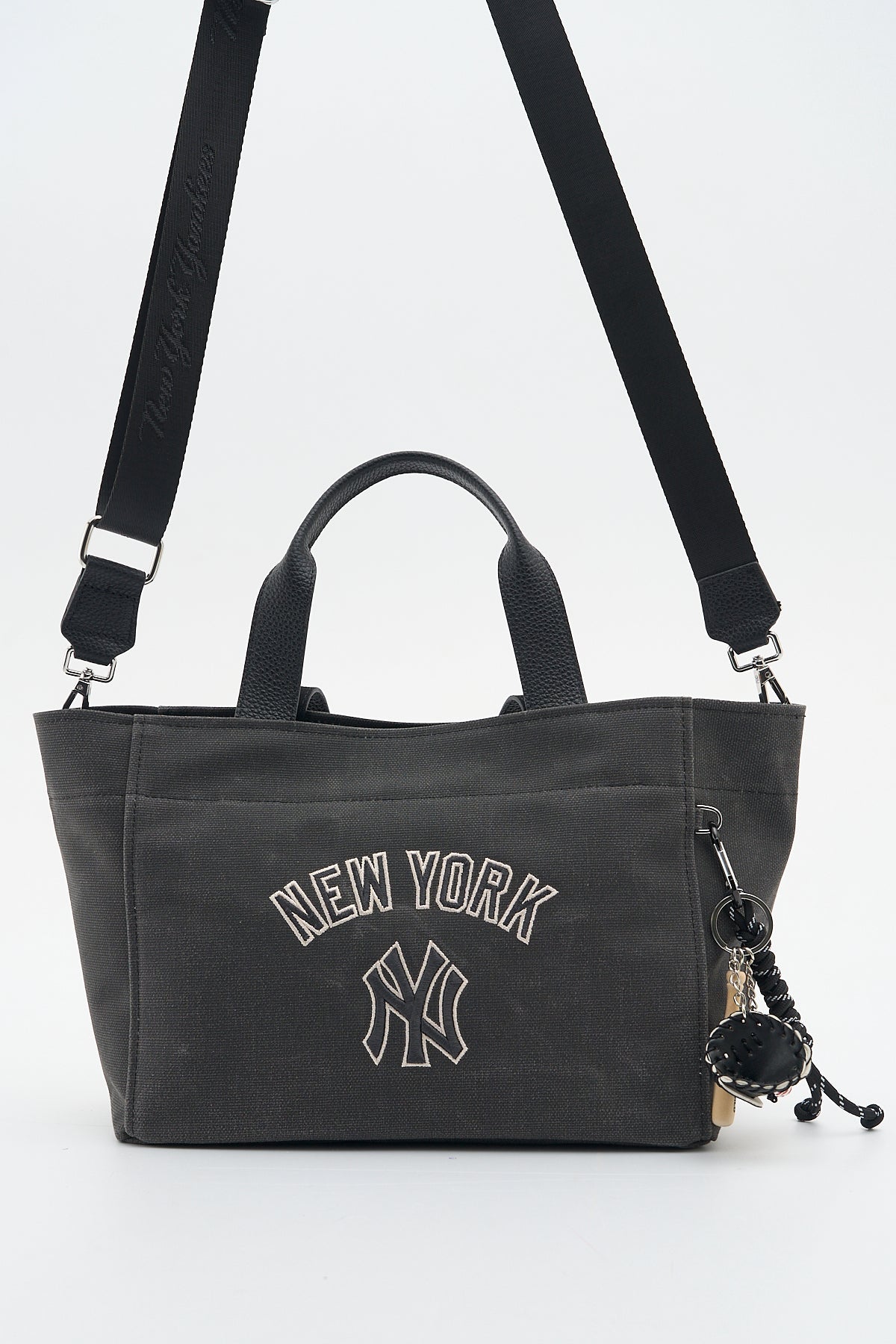New York Yankees MLB-001 Canvas Kadın Kol Çantası - Kurtuluş Çanta