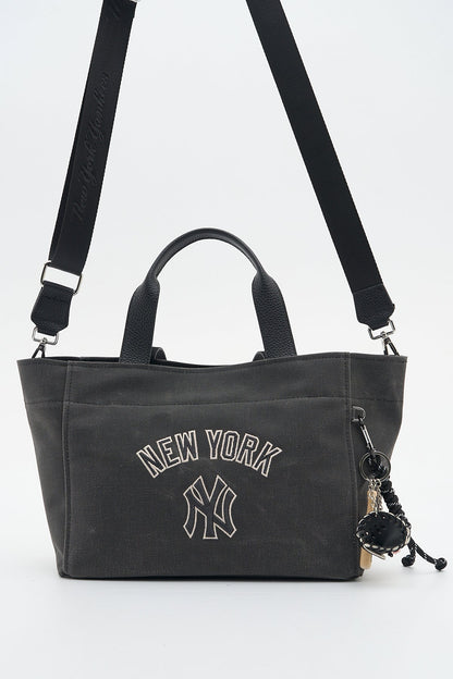 New York Yankees MLB-001 Canvas Kadın Kol Çantası - Kurtuluş Çanta