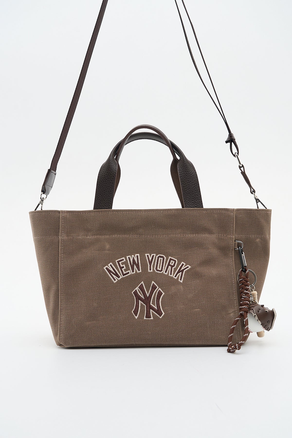 New York Yankees MLB-001 Canvas Kadın Kol Çantası - Kurtuluş Çanta