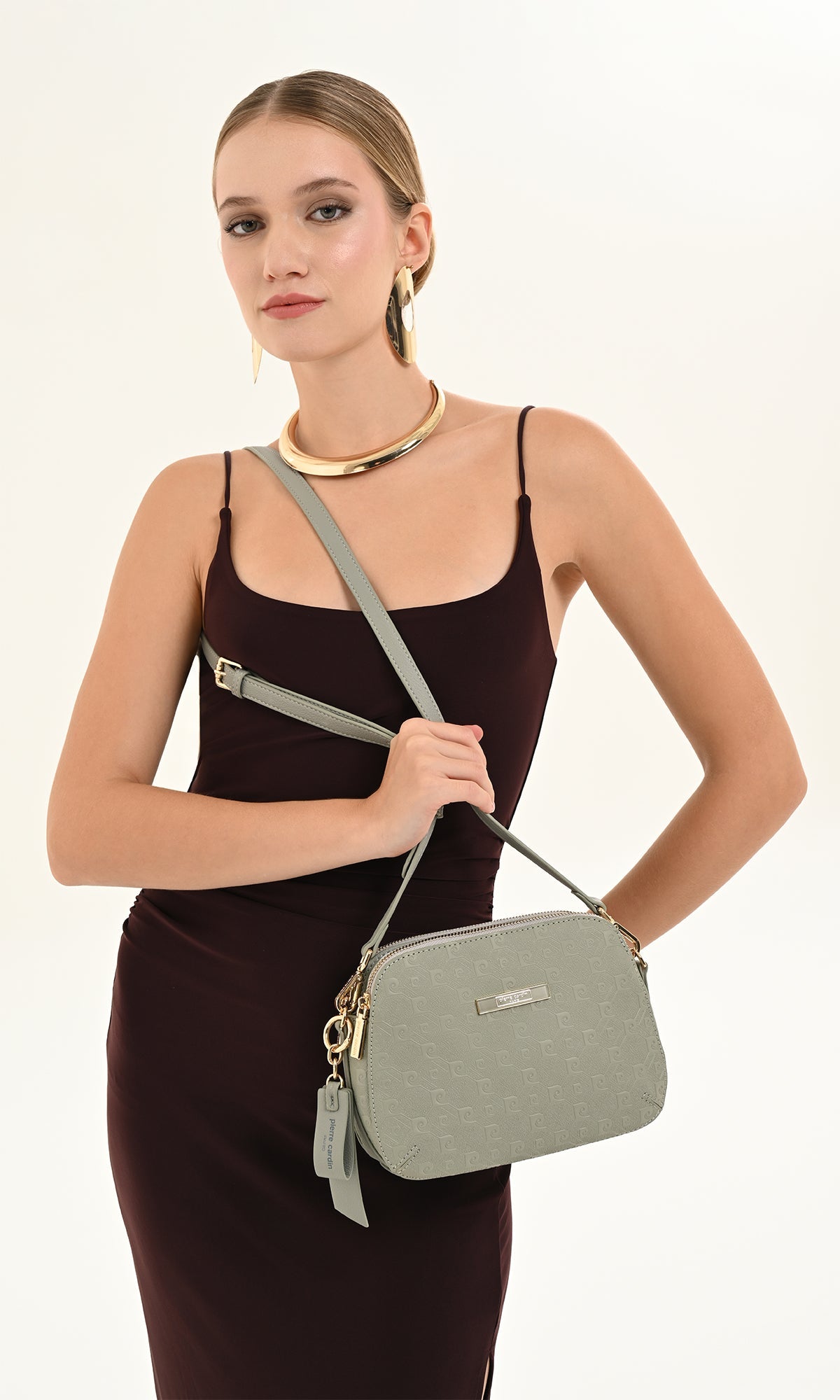 Pierre Cardin 05PC26Y010111 - P Çapraz Çanta - Kurtuluş Çanta