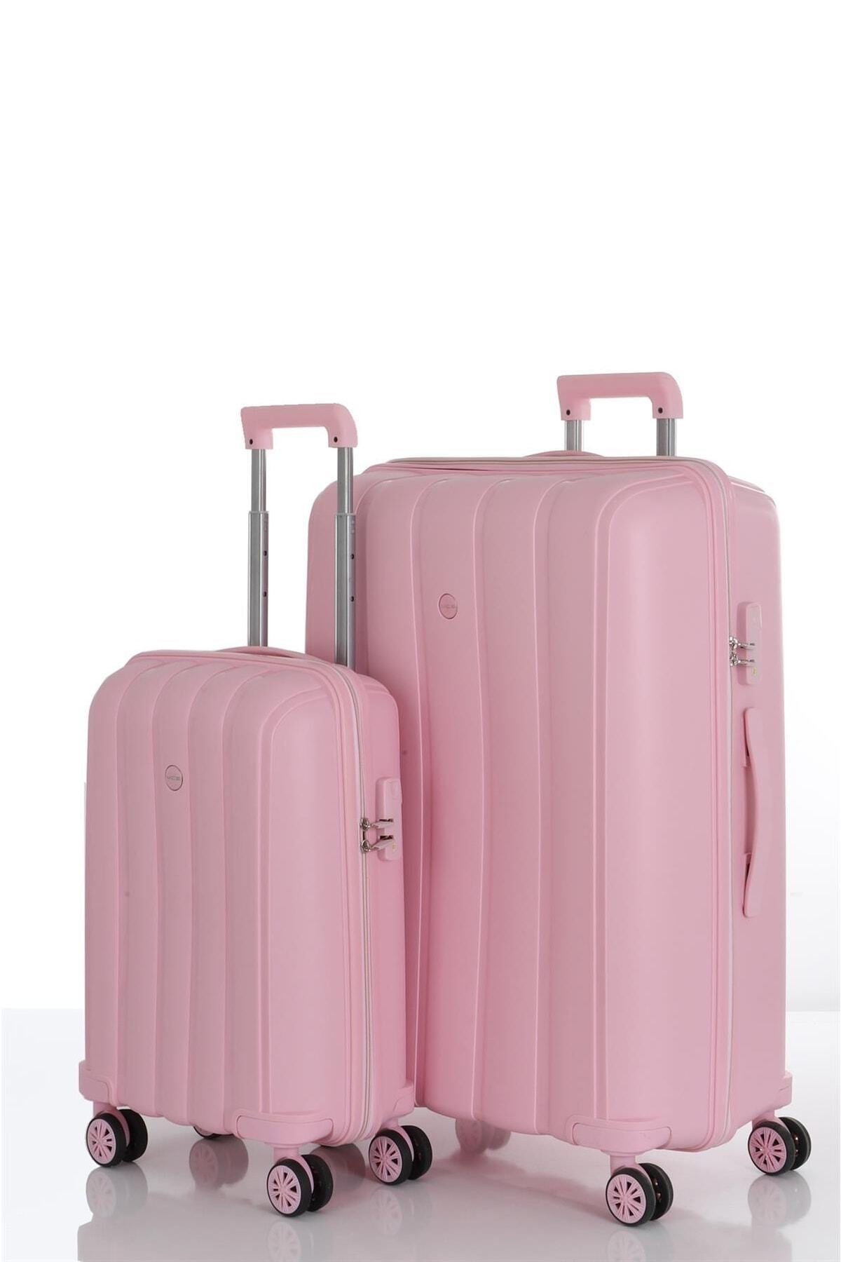 Polipropilen 2'li Valiz Seti Büyük & Kabin V305 - Kurtuluş Çanta