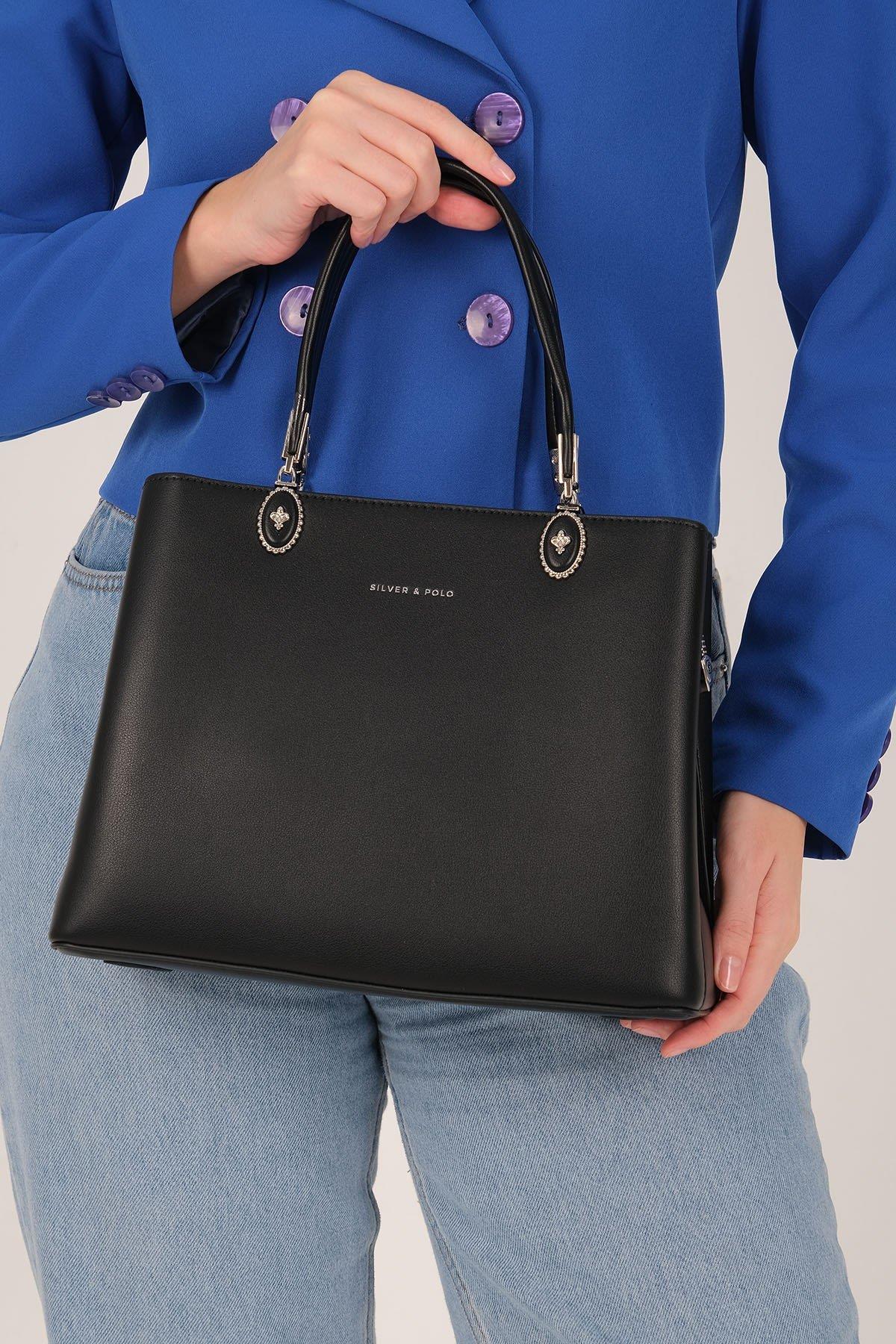 Silver Polo SP1234 Kadın El Çantası Cilt - Kurtuluş Çanta