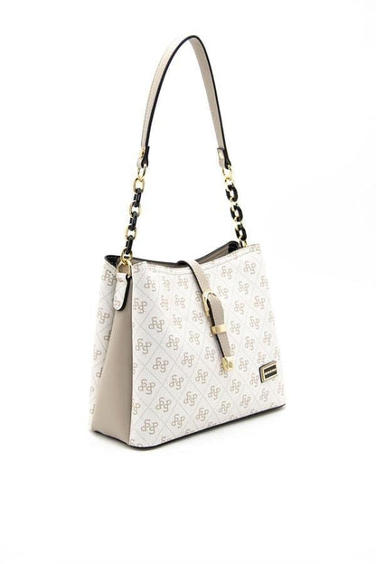 Silver Polo SP974 Kadın Omuz Çantası Monogram - Kurtuluş Çanta