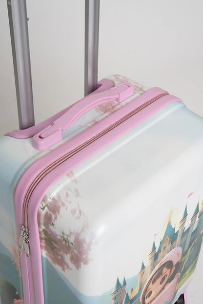 Travel Polo Pembe Kız Çocuk Valizi ANK012 - Kurtuluş Çanta