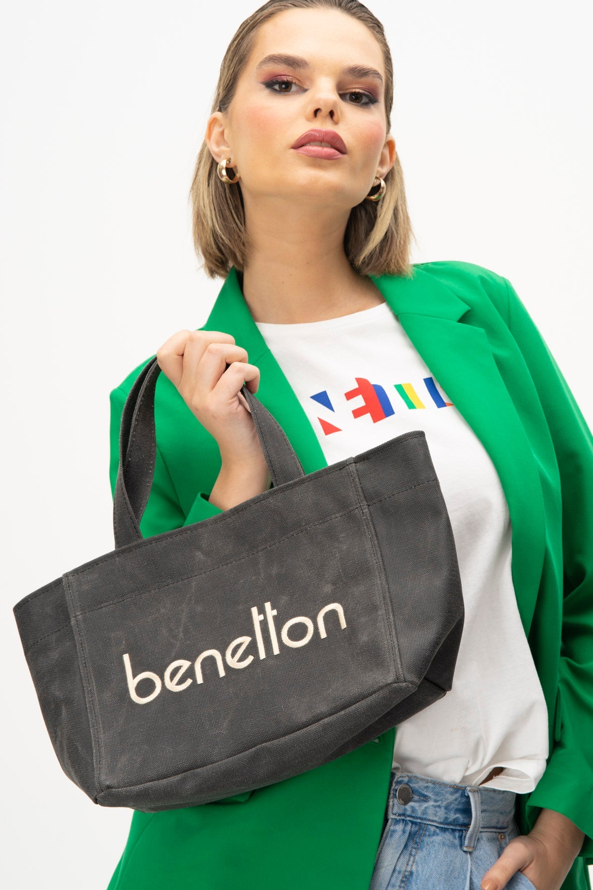 Unıted Colors Of Benetton Bnt - 1102 Kadın El Çantası - Kurtuluş Çanta