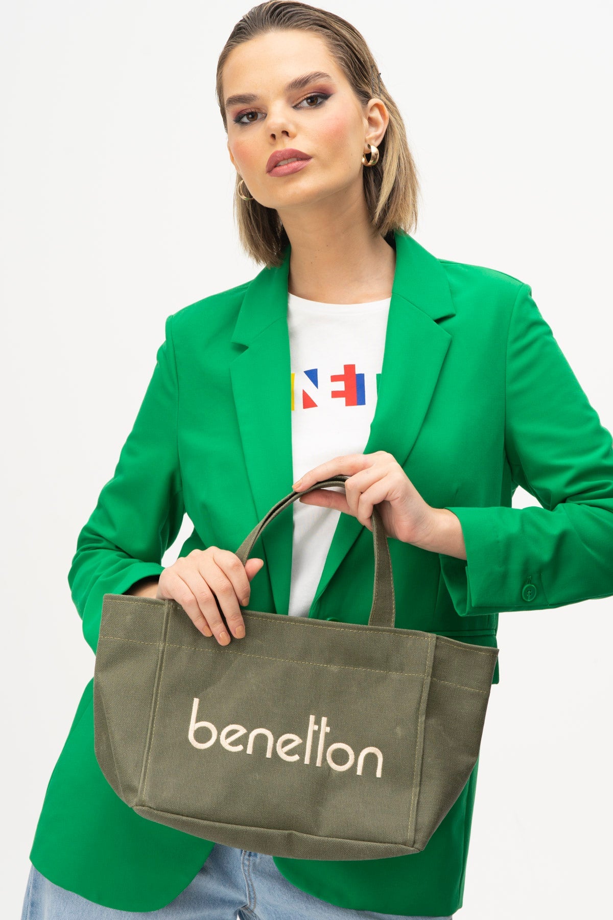 Unıted Colors Of Benetton Bnt - 1102 Kadın El Çantası - Kurtuluş Çanta