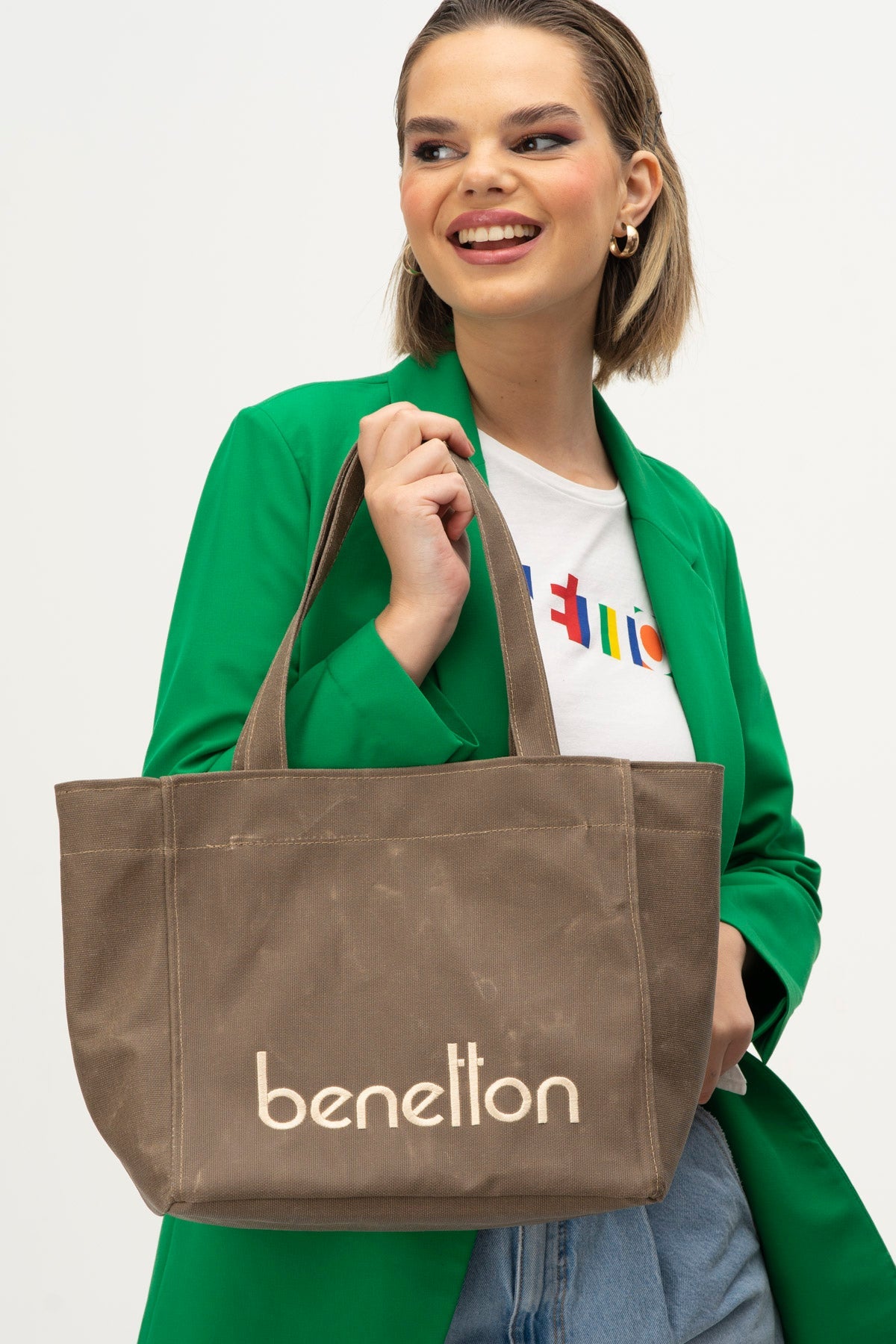 United Colors of Benetton Bnt - 1163 Kadın Kol Çantası - Kurtuluş Çanta